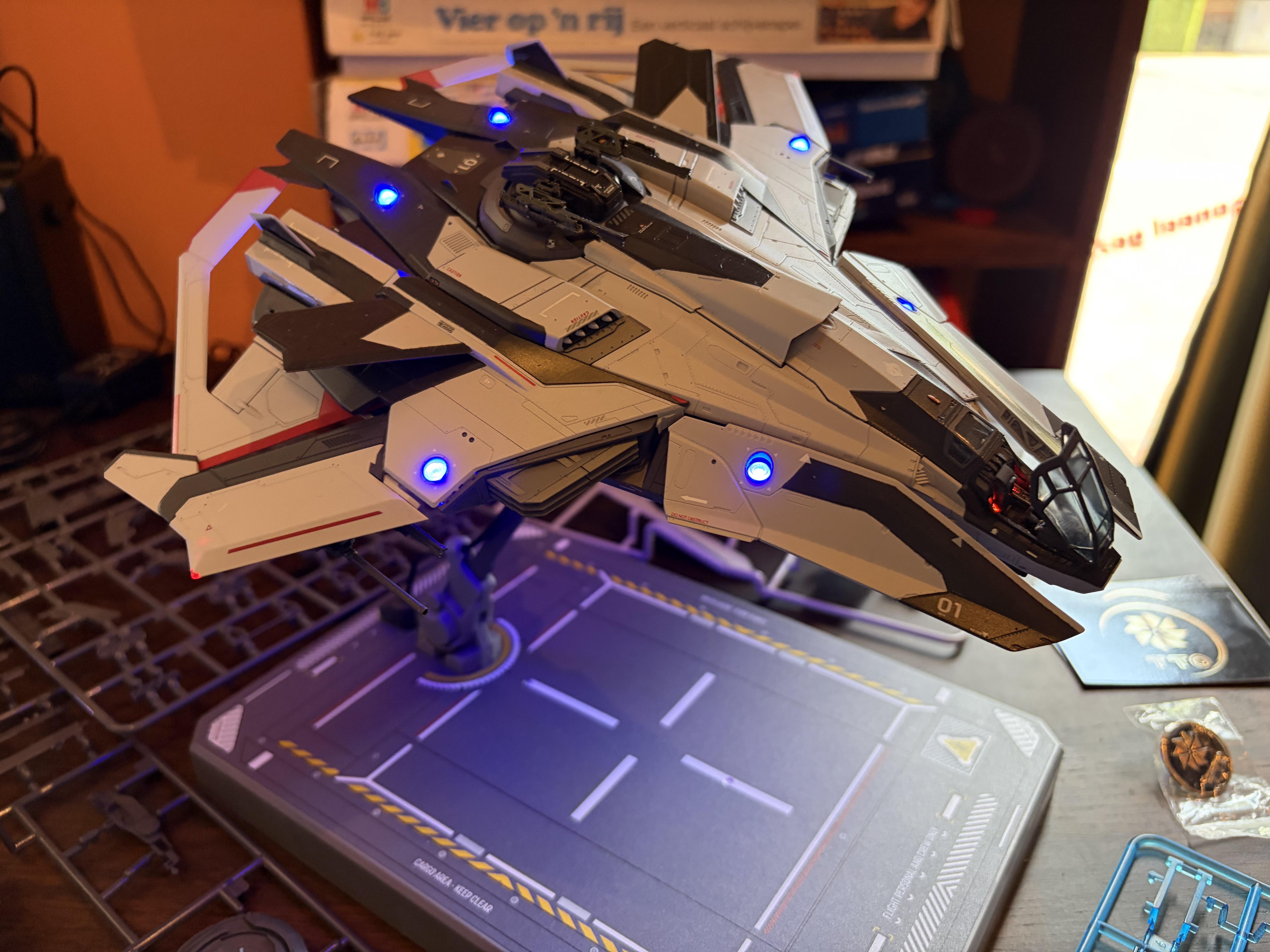 F8C Lightning replica from Star Citizen